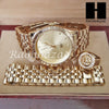 HIP HOP LIL UZI VERT 14K GOLD PT RAPPER WATCH MEDUSA RING SET L30 - Raonhazae