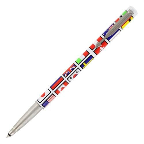 Parker Vector Nations Flags CT Capped Ballpoint Pen - Raonhazae