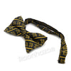 MENS MASONIC FREEMASON LODGE ATTIRE BOW TIE GOLD COMPASS HANKY SET W/ RING G1 - Raonhazae