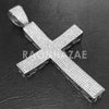 New Lab diamond Micro Pave JUMBO Jesus Cross Pendant. - Raonhazae