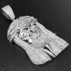 New Lab diamond Micro Pave JUMBO Jesus Walks Pendant. - Raonhazae