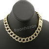 Hip Hop Quavo DIAMOND Miami Cuban Choker Tennis Chain Necklace L02 - Raonhazae