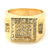 HIP HOP FASHION SOLID "TRAVIS SCOTT" GOLD PLATED RING BK008G - Raonhazae