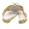 MEN 14K GOLD PT G-EAZY BLING LUXURY WATCH CUBAN BRACELET COMBO SET 16G - Raonhazae