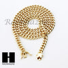 14k Gold Finish Heavy 6mm Miami Cuban Link Chain Necklace Bracelet Various Set Z - Raonhazae