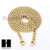 14k Gold Finish Heavy 6mm Miami Cuban Link Chain Necklace Bracelet Various Set Z - Raonhazae