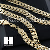 KING-TUT ROUND ROPE CHAIN DIAMOND CUT 30" CUBAN CHAIN NECKLACE SET G38 - Raonhazae