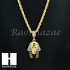 EGYPTIAN KING TUT PHARAOH 14K GOLD PLATED 24" ROPE NECKLACE CHAIN KN024 - Raonhazae
