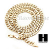 ANGEL ROUND TENNIS CHAIN DIAMOND CUT 30" CUBAN LINK CHAIN NECKLACE S044 - Raonhazae