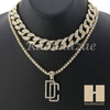 14K GOLD PT DREAM CHASERS MIAMI CUBAN 16"~30" CHOKER TENNIS CHAIN S029 - Raonhazae