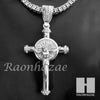 Hip Hop Cross Pendant 16" Choker 18" Tennis 30" Miami Cuban Chain 21 - Raonhazae