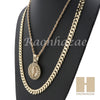 ANGEL ROUND ROPE CHAIN DIAMOND CUT 30" CUBAN LINK CHAIN NECKLACE S014 - Raonhazae