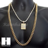 DREAM CHASERS CHARM 16"-30" TENNIS CHAIN 30" CUBAN CHAIN NECKLACE G32 - Raonhazae