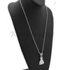 Sterling Silver .925 AAA Lab Diamond Jesus w/2.5mm 20" 24" Moon Cut Chain S45 - Raonhazae