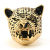 HIP HOP KENDRICK LAMAR FASHION "BLACK PANTHER" GOLD PLATED RING BK010G - Raonhazae