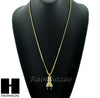 HIP HOP ELECTRIC PLUG / RED RUBY 24" BOX / CUBAN LINK CHAIN NECKLACES - Raonhazae