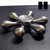 Stainless Steel High Speed Hand Spinner Stress Reliever Brass Adult Finger Toy - Raonhazae