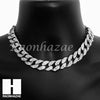 Hip Hop Cross Pendant 16" Choker 18" Tennis 30" Miami Cuban Chain 15S - Raonhazae