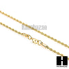 New 14k Gold PT Gangster Knuckle 15mm Miami Cuban 30" Necklace S185 - Raonhazae
