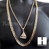 MEN Lil YACHTY CHAIN DIAMOND CUT 30" CUBAN LINK CHAIN NECKLACE S069 - Raonhazae