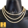 Hip Hop Tennis Choker Necklace 1 Row Solitaire Lab Diamond 4.5mm Chain - Raonhazae