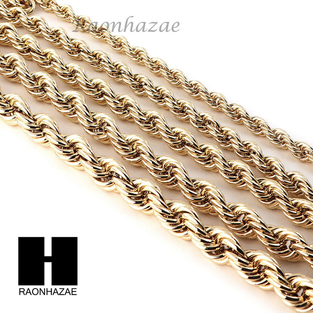 New Run Dmc 14k Yellow Gold Plated 12 to 20mm wide 30