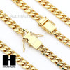Stainless steel Gold Finish Heavy 10mm Miami Cuban Link Chain Necklace Bracelet3 - Raonhazae