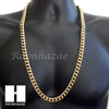 BLING ANKH CHARM 16"-30" TENNIS CHAIN 30" CUBAN CHAIN NECKLACE G24 - Raonhazae