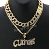 Hip Hop Quavo CULTURE Miami Cuban Choker Tennis Chain Necklace L20 - Raonhazae