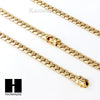 14k Gold Finish Heavy 12mm Miami Cuban Link Chain Necklace Bracelet Various SetE - Raonhazae