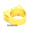 HIP HOP FASHION SOLID SWAG TRILL ENTERTAINMENT GOLD PLATED RING N007G - Raonhazae