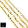 HIP HOP 4 CHAINS SET ROPE, CUBAN, HERRINGBONE & FIGARO 5mm NECKLACE CHAIN SET - Raonhazae