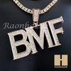 Hip Hop BMF Pendant 16" Choker 18" Tennis 30" Miami Cuban Chain 27 - Raonhazae