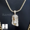 G-EAZY JESUS CHARM 16"-30" TENNIS CHAIN 30" CUBAN CHAIN NECKLACE G22 - Raonhazae