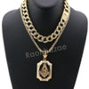Hip Hop Quavo Freemason Miami Cuban Choker Chain Tennis Necklace L31 - Raonhazae