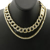 Hip Hop Quavo CULTURE Miami Cuban Choker Tennis Chain Necklace L20 - Raonhazae