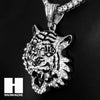 Hip Hop Silver Drake Tiger Miami Cuban Choker Tennis Chain Necklace BS - Raonhazae