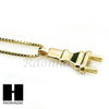 HIP HOP ELECTRIC PLUG / RED RUBY 24" BOX / CUBAN LINK CHAIN NECKLACES - Raonhazae
