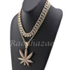 14K GOLD PT HAND GRENADE 18" TENNIS CHAIN 16" 30" CHOKER CUBAN CHAIN 24 - Raonhazae