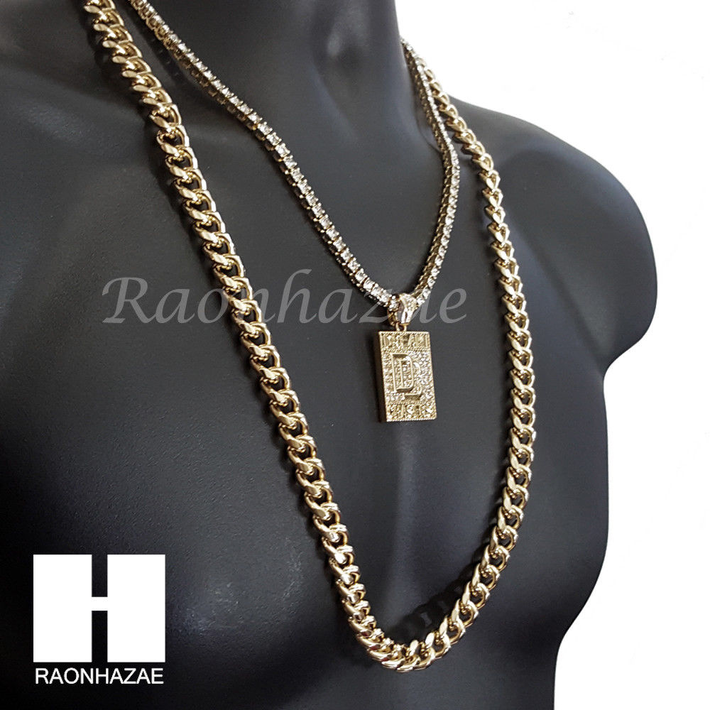 THE BLACK WALL STREET & 18 ~ 30 Stainless Steel Cuban Chain Hip Hop THE BLACK WALL STREET & 18 ~ 30 Stainless Steel Cuban Chain Hip Hop