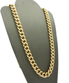 Men 80's Hip Hop Rapper Style 10mm 30",36" Cuban Link Chain Necklace N0082M - Raonhazae