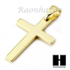 Sterling Silver .925 Christian Gold Metal Cross 2.5mm Moon Chain SS013 - Raonhazae