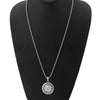 Sterling Silver .925 AAA Lab Diamond Freemason Masonic w/2.5mm Moon Cut Chain 51 - Raonhazae