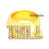 HIP HOP FASHION SOLID SWAG TRILL ENTERTAINMENT GOLD PLATED RING N007G - Raonhazae