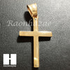 Mens 316L Stainless steel Gold Silver Jesus Cross Small Pendant SS011 - Raonhazae