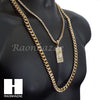 $100 HUNDRED DOLLAR 16"-30" TENNIS CHAIN 30" CUBAN CHAIN NECKLACE G33 - Raonhazae