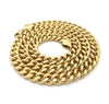 Men 80's Hip Hop Rapper Style 10mm 30",36" Cuban Link Chain Necklace N0082M - Raonhazae