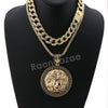 Hip Hop Quavo Medusa Miami Cuban Choker Tennis Chain Necklace L41 - Raonhazae