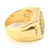 HIP HOP FASHION SOLID "TRAVIS SCOTT" GOLD PLATED RING BK008G - Raonhazae