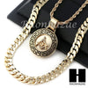 MEN FREEMASON ROPE CHAIN DIAMOND CUT 30" CUBAN LINK CHAIN NECKLACE S015 - Raonhazae